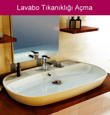 lavabo tıkanıklık